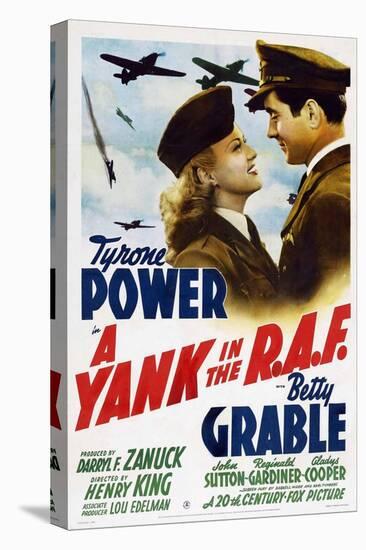 The Eagle Flies Again, 1941, "A Yank In the R. A. F." Directed by Henry King-null-Stretched Canvas