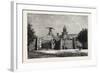 The Eagle-Gate of Brigham Young's School, 1870s-null-Framed Giclee Print