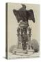 The Eagle Lectern in New College Chapel, Oxford-null-Stretched Canvas