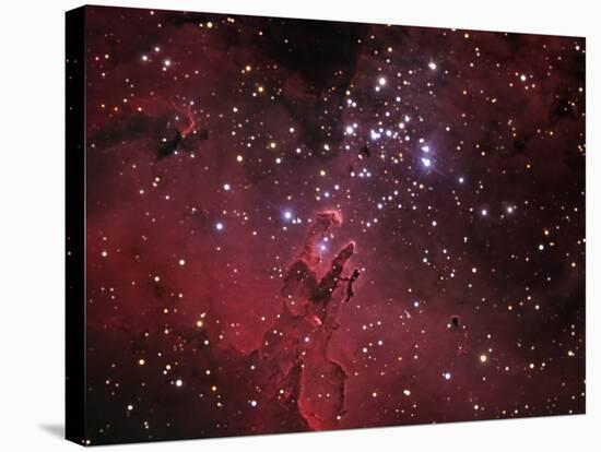 The Eagle Nebula-Stocktrek Images-Stretched Canvas