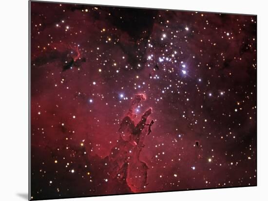 The Eagle Nebula-Stocktrek Images-Mounted Photographic Print