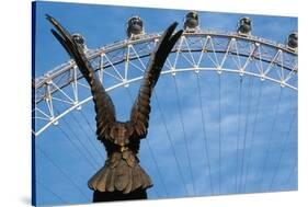 The Eagle on the Royal Air Force Memorial-null-Stretched Canvas