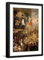 The Eagle's Flight, 1857-Hugues Merle-Framed Giclee Print