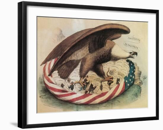 The Eagle's Nest, 1861-Science Source-Framed Giclee Print