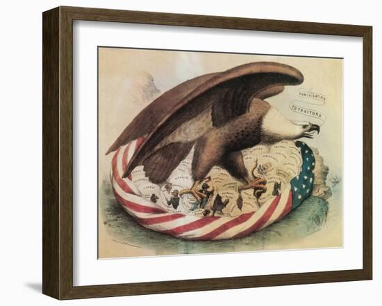 The Eagle's Nest, 1861-Science Source-Framed Giclee Print