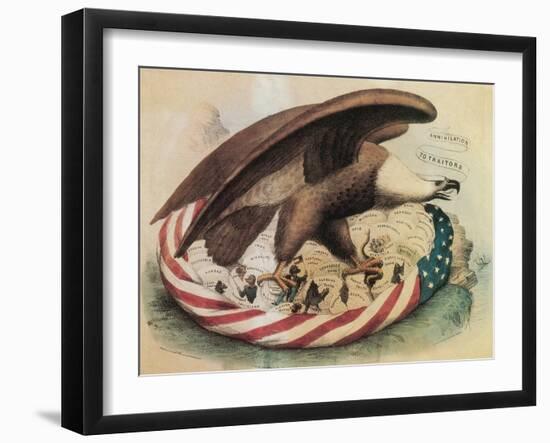 The Eagle's Nest, 1861-Science Source-Framed Giclee Print