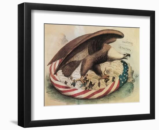 The Eagle's Nest, 1861-Science Source-Framed Giclee Print