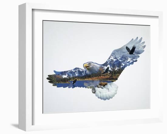 The Eagle-John Van Straalen-Framed Giclee Print