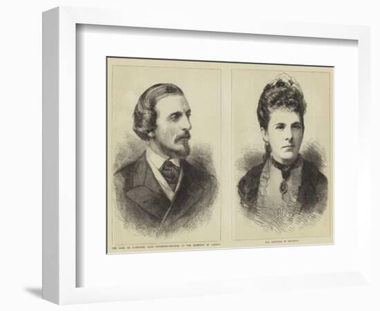 The Earl and Countess of Dufferin-null-Framed Giclee Print