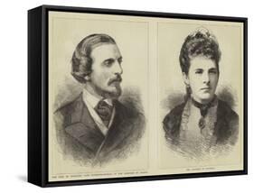The Earl and Countess of Dufferin-null-Framed Stretched Canvas