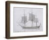 The Earl Cornwallis, C.1786-94 (Pen and Ink and Wash on Paper)-Thomas Daniell-Framed Giclee Print