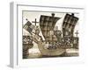 The Earl of Buckingham Sent with an Army to Assist the Duke of Brittany-null-Framed Giclee Print