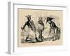 'The Earl of Chester interposing between Henry III and De Burgh', c1860, (c1860)-John Leech-Framed Giclee Print