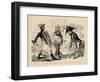 'The Earl of Chester interposing between Henry III and De Burgh', c1860, (c1860)-John Leech-Framed Giclee Print