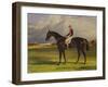 The Earl of Chesterfield's Filly 'Industry', with W. Scott Up, in a Landscape-John Frederick Herring I-Framed Giclee Print