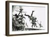 The Earl of Cumberland, Pirate, Boards a Portuguese Carrack-Graham Coton-Framed Giclee Print