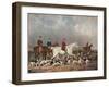 'The Earl of Derby's Stag Hounds', c1823-Richard Woodman-Framed Giclee Print