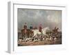 'The Earl of Derby's Stag Hounds', c1823-Richard Woodman-Framed Giclee Print