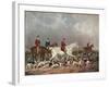 'The Earl of Derby's Stag Hounds', c1823-Richard Woodman-Framed Giclee Print