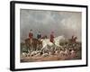 'The Earl of Derby's Stag Hounds', c1823-Richard Woodman-Framed Giclee Print