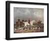 'The Earl of Derby's Stag Hounds', c1823-Richard Woodman-Framed Giclee Print