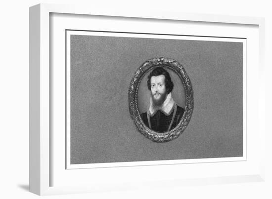 The Earl of Essex, 16th Century-Isaac Oliver-Framed Giclee Print