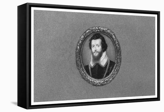 The Earl of Essex, 16th Century-Isaac Oliver-Framed Stretched Canvas