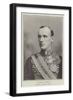 The Earl of Hopetoun, Governor of Victoria, Australia-null-Framed Giclee Print