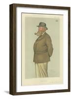 The Earl of Leicester-Sir Leslie Ward-Framed Giclee Print