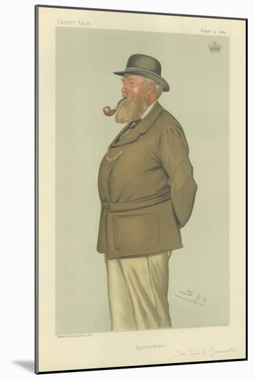 The Earl of Leicester-Sir Leslie Ward-Mounted Giclee Print