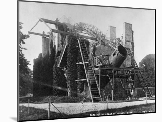 The Earl of Rosse's Giant Telescope-null-Mounted Premium Photographic Print