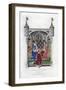 The Earl of Shrewsbury Presenting His Book to Queen Margaret, C1445-Henry Shaw-Framed Giclee Print