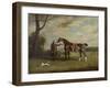 The Earl of Shrewsbury's Groom Holding a Hunter, C.1800-Henry Bernard Chalon-Framed Giclee Print