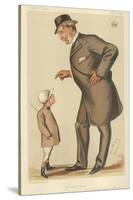 The Earl of Westmoreland, the Affable Earl, 10 November 1883, Vanity Fair Cartoon-Sir Leslie Ward-Stretched Canvas