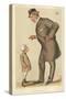 The Earl of Westmoreland, the Affable Earl, 10 November 1883, Vanity Fair Cartoon-Sir Leslie Ward-Stretched Canvas