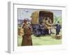 The Early Days of Outside Broadcasting for the BBC-Pat Nicolle-Framed Giclee Print