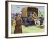 The Early Days of Outside Broadcasting for the BBC-Pat Nicolle-Framed Giclee Print