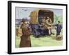 The Early Days of Outside Broadcasting for the BBC-Pat Nicolle-Framed Giclee Print