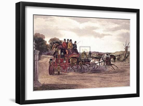 The Early Delivery-William J. Shayer Jnr-Framed Art Print