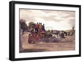 The Early Delivery-William J. Shayer Jnr-Framed Art Print