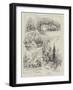 The Early Life of Cardinal Manning, Sketches around Lavington, Sussex-Herbert Railton-Framed Giclee Print