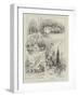 The Early Life of Cardinal Manning, Sketches around Lavington, Sussex-Herbert Railton-Framed Giclee Print