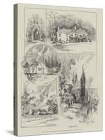 The Early Life of Cardinal Manning, Sketches around Lavington, Sussex-Herbert Railton-Stretched Canvas