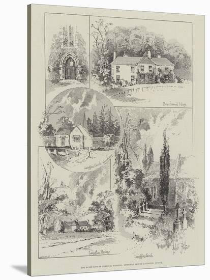 The Early Life of Cardinal Manning, Sketches around Lavington, Sussex-Herbert Railton-Stretched Canvas