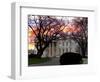 The Early Morning Sunrise Warms up the Winter Sky Behind the White House January 10, 2002-Ron Edmonds-Framed Photographic Print