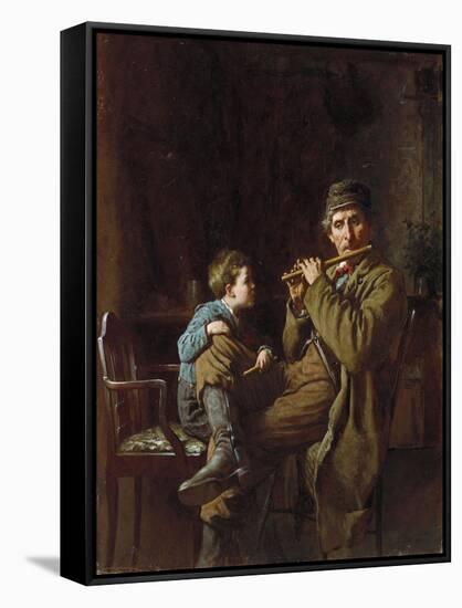 The Earnest Pupil, 1881-Hendrik Avercamp-Framed Stretched Canvas