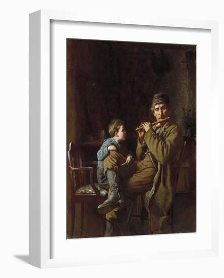 The Earnest Pupil, 1881-Hendrik Avercamp-Framed Giclee Print