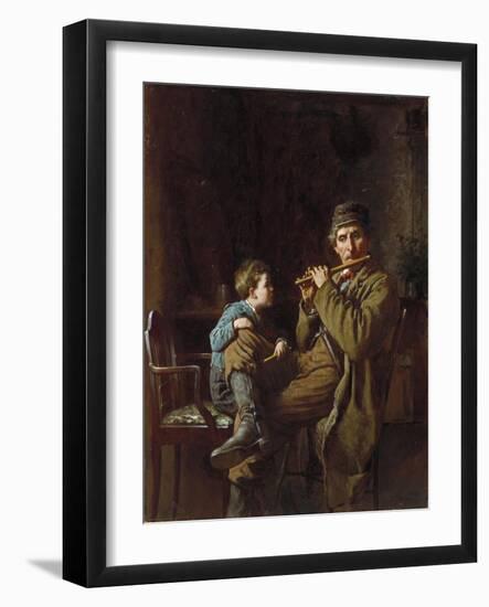 The Earnest Pupil, 1881-Hendrik Avercamp-Framed Giclee Print