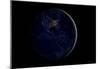 The Earth at Night By Satellite NASA-null-Mounted Poster