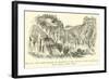 The Earth Pillars or Pyramids in the Valley of the Finsterbach, Near Botzen, South Tyrol-null-Framed Giclee Print